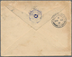 08593 Hongkong - Britische Post In China: 1918. Envelope (a Few Spots) Written From 'S.S. "Tuck Wo" Near H - Lettres & Documents