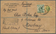 08606 Hongkong - Treaty Ports: Shanghai: 1907, KEVII 2 C., 12 C. Tied Oval "REGISTERED SHANGHAI B.P.O. JY - Sonstige & Ohne Zuordnung