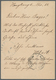 08607 Hongkong - Ganzsachen: 1888, Card QV 3 C. Canc. "HONG KONG NO 7 88" To Johaniter Order Hospiz, Jerus - Entiers Postaux