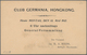 08615 Hongkong - Ganzsachen: 1904/12, Card QV 1 C. Question Part, Canc. "VICTORIA 22 JY 04" To Taiping Via - Ganzsachen