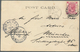 08621 Hongkong - Besonderheiten: Kowloon Branch: Proud-type B Dater, 1902/06, Three Ppc With"HONG-KONG K. - Autres & Non Classés