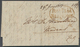 08628 Indien - Vorphilatelie: 1817 "Post Paid/Bangalore" Oval Handstamp (Giles Type 2) On Front Of Entire - ...-1852 Vorphilatelie