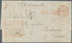 Delcampe - 08638 Indien - Vorphilatelie: 1827-1850: Four Letters To Bordeaux, FRANCE, With 1) 1827 Letter From Calcut - ...-1852 Préphilatélie