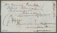 08641 Indien - Vorphilatelie: 1831 "LANDOUR/POST PAID" Two-liner Handstamp In Black, Unrecorded By Giles, - ...-1852 Préphilatélie