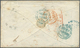 08668 Indien: 1850 Cover From Calcutta To Brighton By Steamer "Haddington", Re-addressed On Arrival To Lea - Sonstige & Ohne Zuordnung