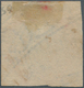 08683 Indien: 1854-55, Lithographed 4a. Pale Blue & Red From 4th Printing, Sheet Pos. 5, Used With Superb - Sonstige & Ohne Zuordnung