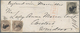 Delcampe - 08697 Indien: 1854/64, Covers (5) Used To England X4 (Calcutta) And Within India X1 (Jessore), Also Uprate - Sonstige & Ohne Zuordnung