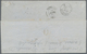 08701 Indien: 1861, Bombay To Bordeaux With Red INDIA PAID For Domestic Postage Rate. Took The Following R - Autres & Non Classés