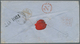 08702 Indien: 1861. Envelope Addressed To England Bearing SG 48, 8a Carmine Tied By '164' In Diamond With - Autres & Non Classés