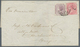 Delcampe - 08703 Indien: 1861-83 Five Covers Including 1860 QV 2a. Dull Pink Tied By Numeral "55" In BLUE To 1861 Cov - Autres & Non Classés