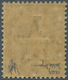 08725 Indien: 1898 QV "1/4" On ½a. Blue-green, Variety "DOUBLE IMPRESSION OF STAMP", Mint Lightly Hinged, - Sonstige & Ohne Zuordnung
