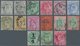 08726 Indien: 1902-06 KEVII. Set Of 22 Stamps, Complete Except 3a. But With Several Colour Shades, Minor T - Autres & Non Classés