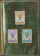 08737 Indien: 1948 GANDHI 1½a., 3½a. And 12a. All Overprinted "SPECIMEN" Plus 10r. (without Ovpt.) In Spec - Sonstige & Ohne Zuordnung