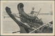 08764 Indien - Used Abroad: ANDAMAN ISLAND 1920, Tuck's B/w Picture Postcard (Carved Paddy Boat, Burma) Fr - Autres & Non Classés