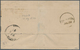 08765 Indien - Used Abroad: Burma 1877: Envelope Addressed To Cadiz Bearing India SG 58, 1a Brown And SG 6 - Autres & Non Classés