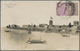 08770 Indien - Used Abroad: FRENCH INDIA 1924: Picture Postcard From CHANDERNAGORE Strand To France, Frank - Sonstige & Ohne Zuordnung