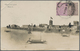 08770 Indien - Used Abroad: FRENCH INDIA 1924: Picture Postcard From CHANDERNAGORE Strand To France, Frank - Autres & Non Classés