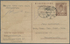 08836 Indonesien - Vorläufer: 1948, Stationery Card 10 S. Brown Canc.  "NGANDJOEK 4.8.48" To Kediri, Creas - Indonesien