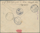 08845 Irak: 1906: Registered AR (Advice Of Receipt) Cover Sent By A German In Basra, Carried Privately To - Irak