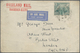 08846 Irak: 1927/30, Three Envelopes (one Airmail, One With Due-canc.) All Sent Via Overland-mail From Bag - Iraq