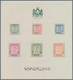 Delcampe - 08848 Irak: 1948/1949, King Faisal II. And 'aeroplane Over Buildings' Perf. And Imperf. Miniature Sheets S - Irak