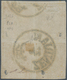 08896 Iran: 1876: Blocks Of Four Lion Issues. 4 (Krans) Yellow, Complete Sheet Of 4, Setting 6 (DB/AC) Wit - Iran