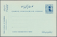 08932 Iran: 1928/1938: 7 Different Reza Shah Postal Stationery Cards,. Specimen Of 90 D Red And 9 Ch Coron - Iran