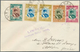 08933 Iran: 1929/1930: Two First Flight Covers From Bouchire To Karachi, India And Lingah To Athens, Greec - Iran