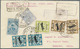 08933 Iran: 1929/1930: Two First Flight Covers From Bouchire To Karachi, India And Lingah To Athens, Greec - Iran