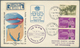 Delcampe - 08961 Israel: 1956/67, Four Covers During Wars: Three Registered Special Flight Covers On 15th Nov. 1957 L - Autres & Non Classés