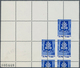 08962 Israel: 1970. Town Emblem 18a Ultra "Ramla" In A Booklet Pane Partly Without Stamp Printing. There A - Autres & Non Classés