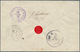 08979 Japan: 1888, Small Size Koban Envelope 2 S. Uprated New Koban 3 S., 15 S. Tied ''YOKOHAMA 29 NOV 98`` - Andere & Zonder Classificatie