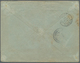 08982 Japan: 1893. Envelope (small Faults) Addressed To France Bearing 'Koban' SG 113, 1s Green, SG 115, 5 - Autres & Non Classés