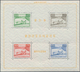 08997A Japan: 1934, Communications S/s, Mint Never Hinged MNH. - Sonstige & Ohne Zuordnung