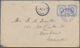 09006 Japanische Post In China: 1883, UPU Koban 5 S. (2, One RC) Tied Clear Violet "TIENTSIN I.J.P.O. 9 FE - 1943-45 Shanghai & Nankin