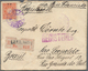 09011 Japanische Post In China: 1899, 20 S. Tied "PEKING 3.5.16 I.J.P.O." To Registered Cover Via "KOBE2 8 - 1943-45 Shanghai & Nanjing