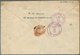 09023 Japanische Post In Korea: 1924/38, Seoul Foreign Mail Types On Three Covers: "KEIJO CHOSEN" 1924 In - Militärpostmarken