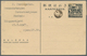 09051 Japanische Besetzung  WK II - NL-Indien / Sumatra / Dutch East Indies: 1942, 3 1/2 C. "Dai Nippon" C - Indonesien