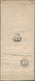 09071 Lagerpost Tsingtau: Matsuyama, 1916, Money Letter Envelope Insured For Y.3 To Shanghai/China W. Oval - Chine (bureaux)