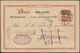 09075 Japan - Besonderheiten: 1889. German Postal Stationery Card 10 Pf Red Written From Elberfeld To The - Autres & Non Classés