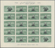 Delcampe - 09098 Jemen: 1950, 75th Anniversary Of The Universal Postal Union (UPU) Complete Set Of Eight Different Va - Jemen