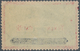 09118 Jemen - Königreich: 1963, Consular Official Stamp 10b. Red/black With Red Handstamp Overprint 'YEMEN - Jemen