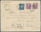 09221 Korea: 1900/01, Plum Blossoms 6 Ch., 10 Ch. (2) Tied "SEOUL 27 JUN 04" To Registered Cover To Tokyo( - Corée (...-1945)