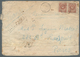 09226 Korea: 1905. Registered Rice Paper Envelope (opening Faults, Creased And Toned) Addressed To Paris B - Korea (...-1945)