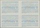 09234 Korea-Süd: 1952/1956. Lot Of 2 Different Intl. Reply Coupons (London Type) Each In An Unused Block O - Korea (Süd-)