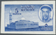 09245 Kuwait: 1959. Imperforate Color Trial Proof For Definitive 5r In Blue Instead Of Issued Green, Thick - Kuwait