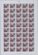 09259 Kuwait: 1970. First National Guard Graduation. Set Of 2 Values In Complete IMPERFORATE Sheets Of 50. - Kuwait