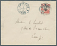 09329 Laos: 1914. Envelope Addressed To Paris Bearing French Indo-China SG 55, 10c Scarlet Tied By Sam-Nua - Laos