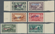 09387 Libanon: 1930-36, 11 Values Showing "SPECIMEN" Overprints In Blue And Red, 5 Pia. Faults, Mint Never - Liban