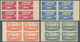 09459 Libanon: 1943, Medical Congress, 10pi. To 100pi., Complete Set Of Five Values WITHOUT OVERPRINT As I - Liban